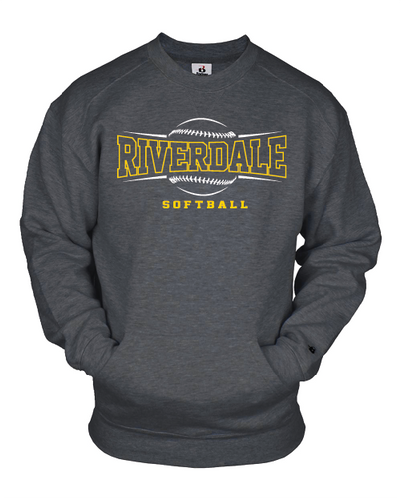 Copy of Riverdale Softball Line Pocket Crewneck