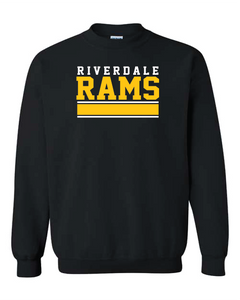 Riverdale Rams Stacked Lines crewneck
