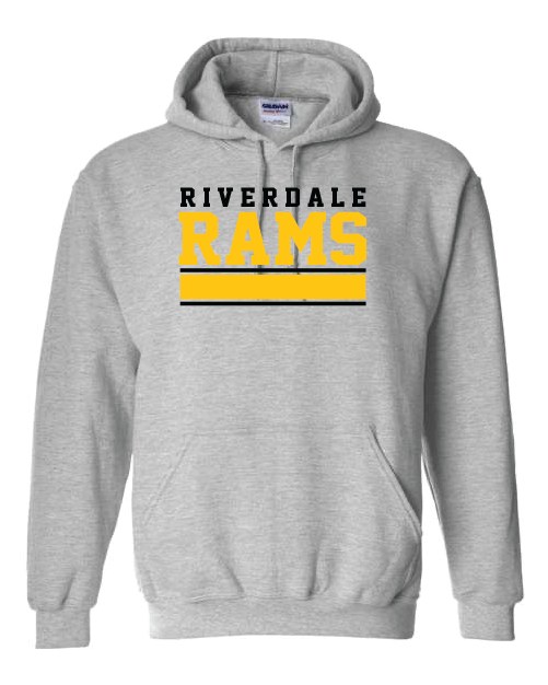 Riverdale Rams Stacked Lines hoodie